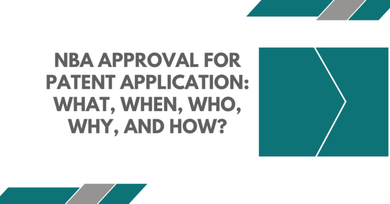 NBA Approval for Patent Application - What, When, Who, Why, and How - Intellect Vidhya